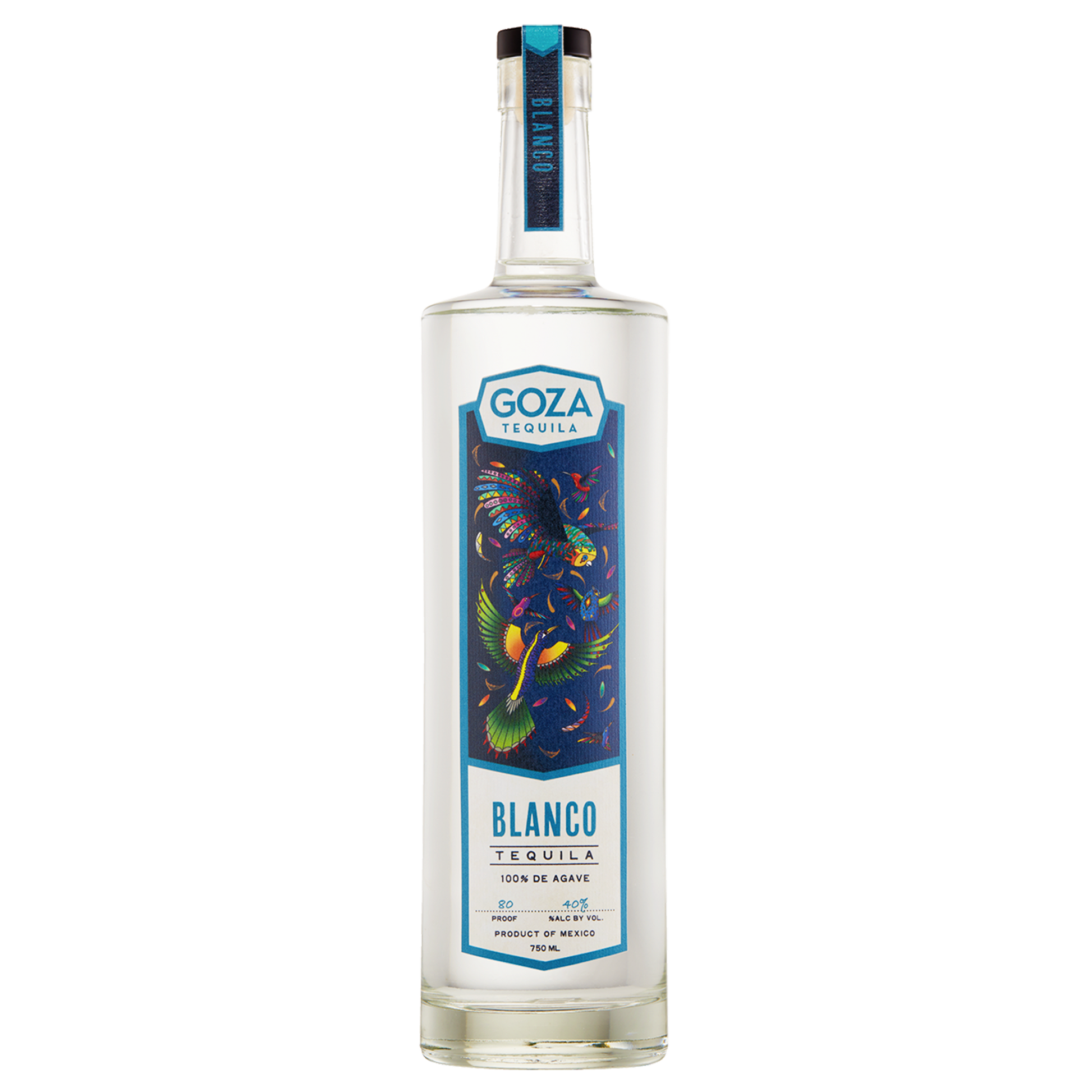 Blanco Tequila bottle